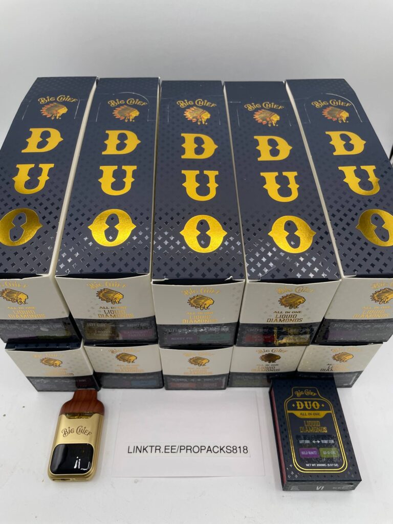 #GB2 Big Chief Duo Liquid Diamonds 2 Gram Disposables 👣💨