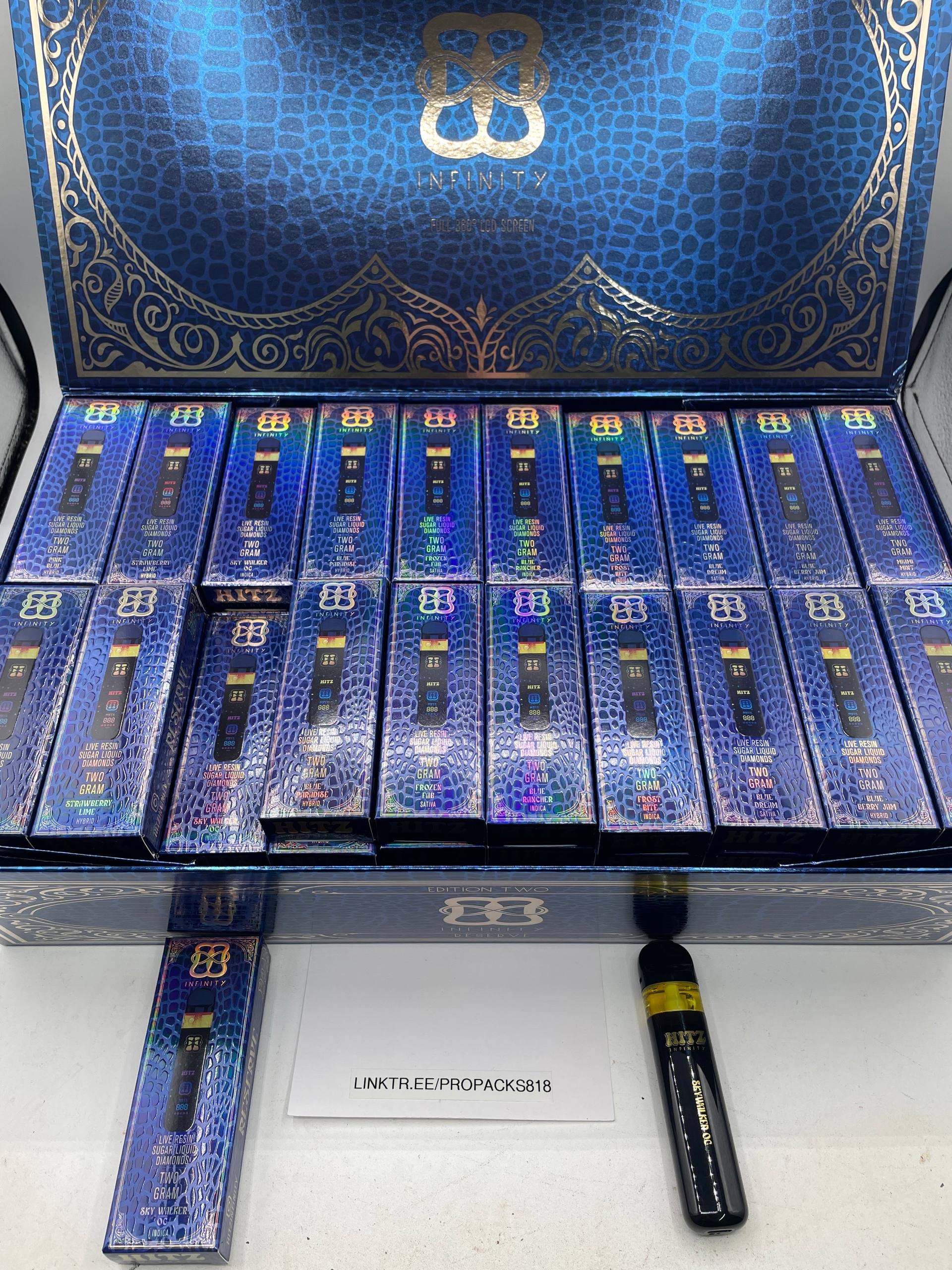 #GB75 Hitz Infinity V2 2 Gram Disposables 🧬💨