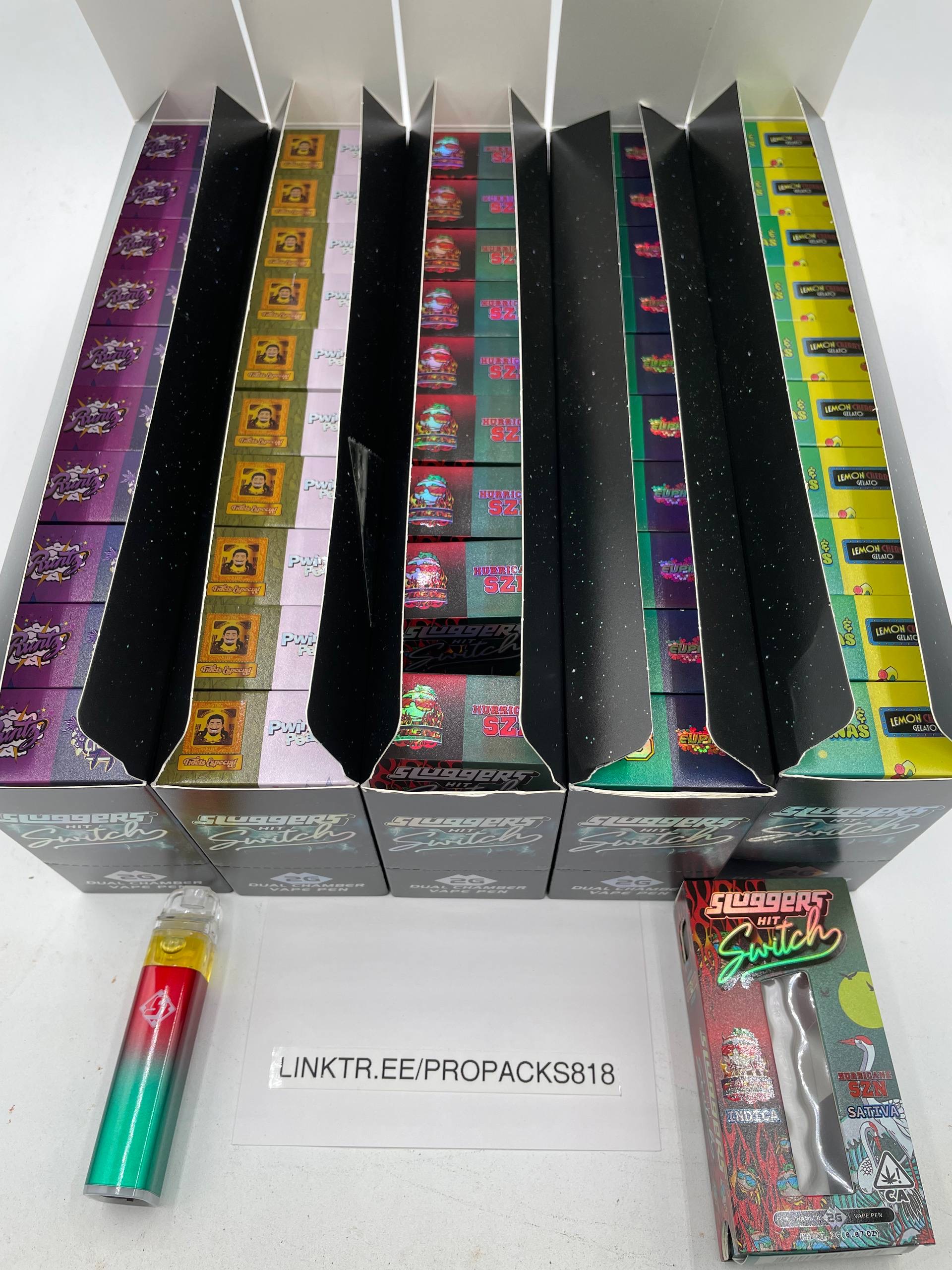 #GB77 Sluggers Hit Switch Dual Chamber 2 Gram Disposables 🐌💨