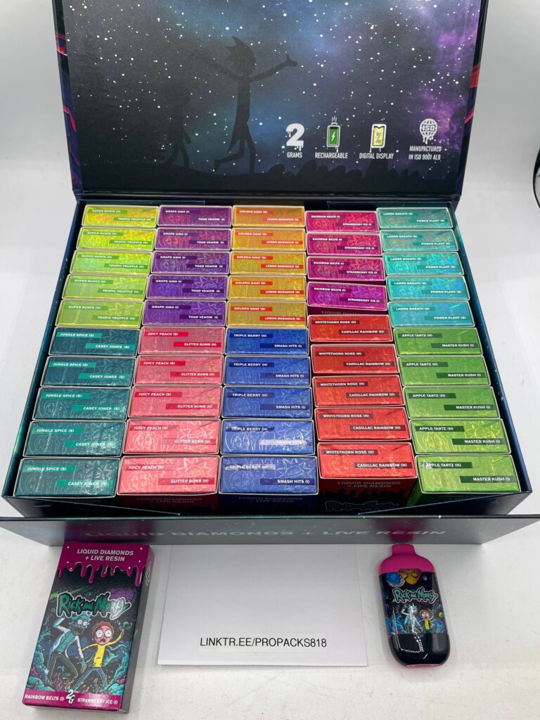 #GB79 Rick And Morty Switch 2 Gram Disposables 😵💫💨